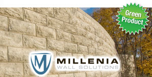 Millenia Retaining Wall Block